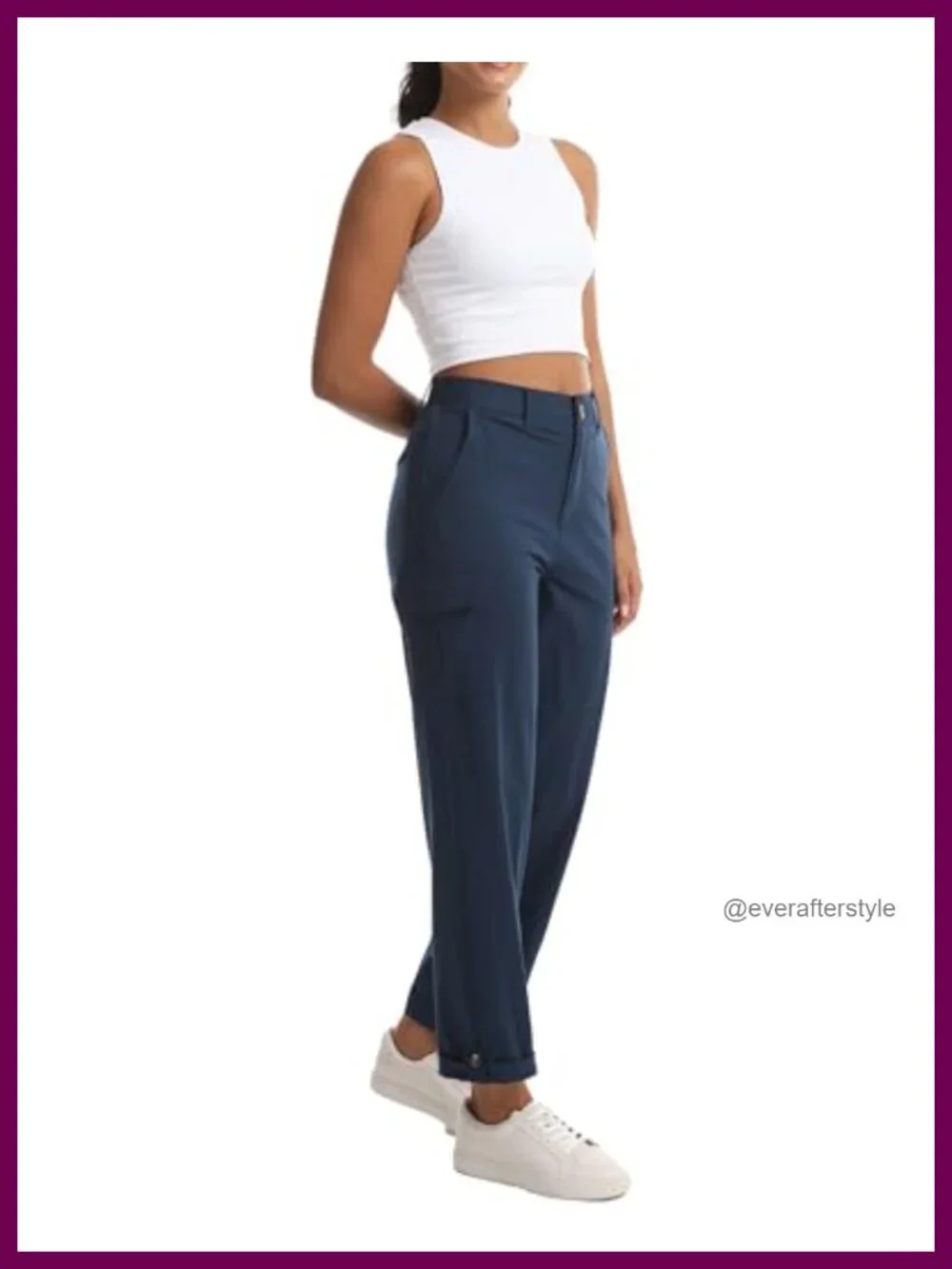 Women's Cargo Pants Lightweight 5 Pockets Hiking Outdoor